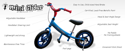 Glide bikes go online glider